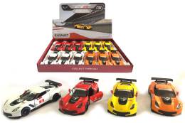 Mашинка металлическая KINSMART KT5397D American Series 2016 Corvette C7.R Race Car 1:36, 12 штук в дисплее